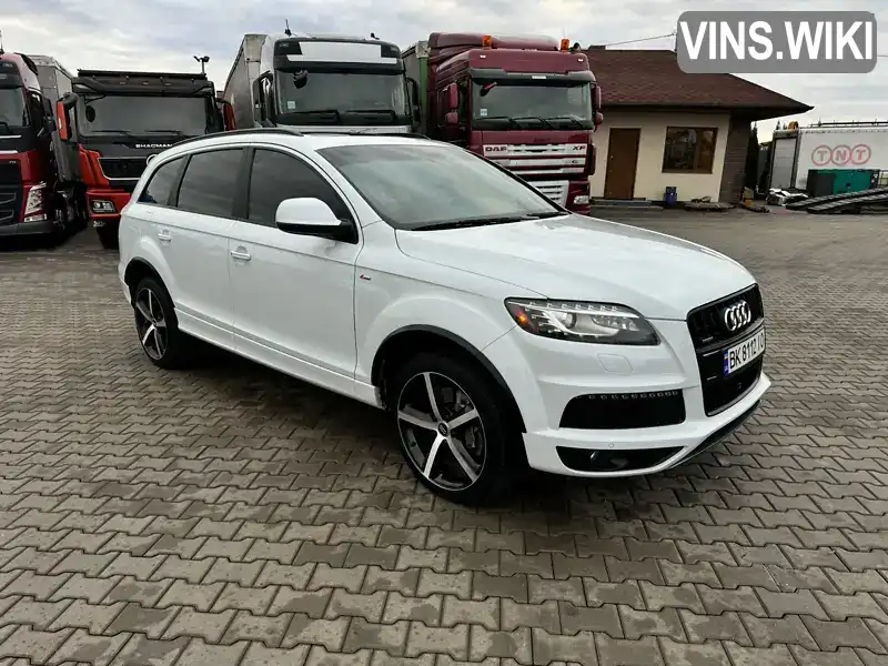 Позашляховик / Кросовер Audi Q7 2014 3 л. Автомат обл. Рівненська, Рівне - Фото 1/21