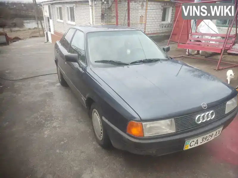 Седан Audi 80 1987 1.78 л. обл. Черкаська, Умань - Фото 1/9