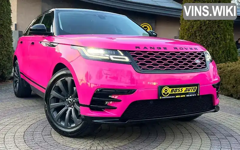 Позашляховик / Кросовер Land Rover Range Rover Velar 2017 2 л. Автомат обл. Львівська, Львів - Фото 1/21