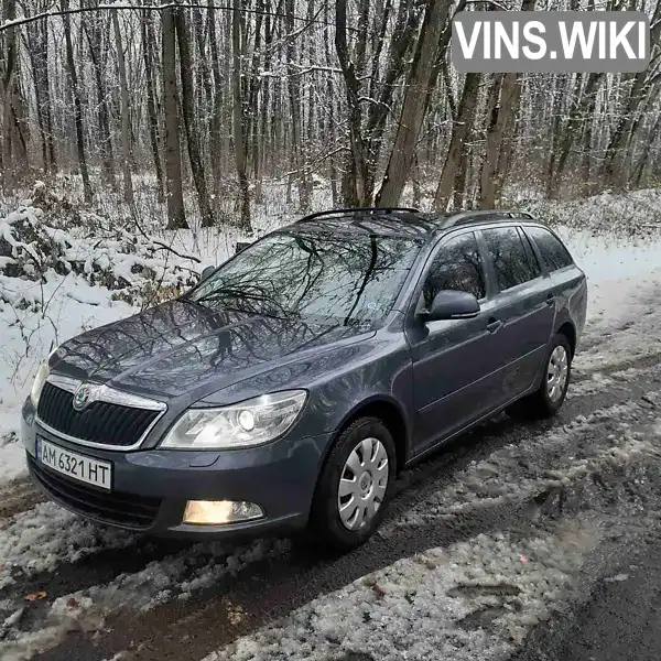 Універсал Skoda Octavia 2011 1.97 л. Робот обл. Житомирська, Ружин - Фото 1/17