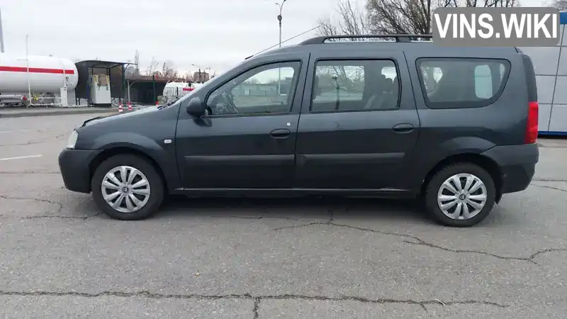 Седан Dacia Logan 2008 1.6 л. Ручна / Механіка обл. Запорізька, Запоріжжя - Фото 1/16