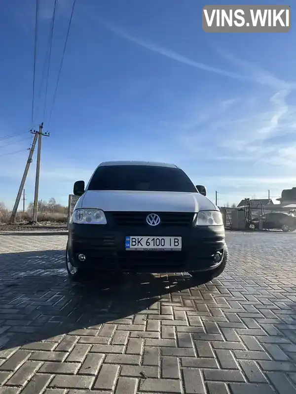 Вантажопасажирський фургон Volkswagen Caddy 2005 1.97 л. Ручна / Механіка обл. Тернопільська, location.city.pochaiv - Фото 1/7