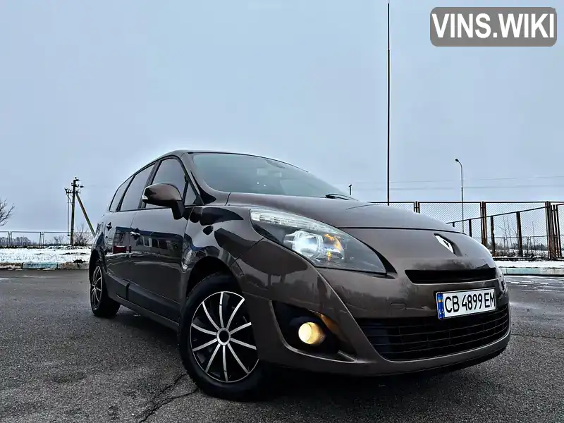 Мінівен Renault Grand Scenic 2009 1.6 л. Ручна / Механіка обл. Чернігівська, Мена - Фото 1/21