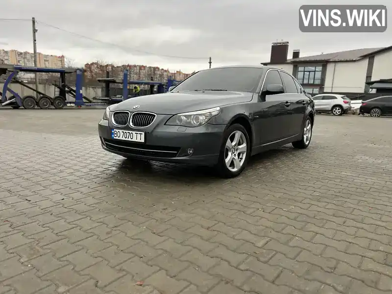 Седан BMW 5 Series 2007 3 л. Автомат обл. Тернопільська, Тернопіль - Фото 1/19