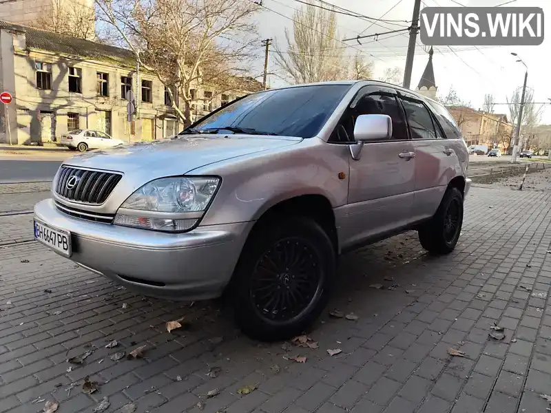 Позашляховик / Кросовер Lexus RX 2000 3 л. Автомат обл. Одеська, Одеса - Фото 1/20