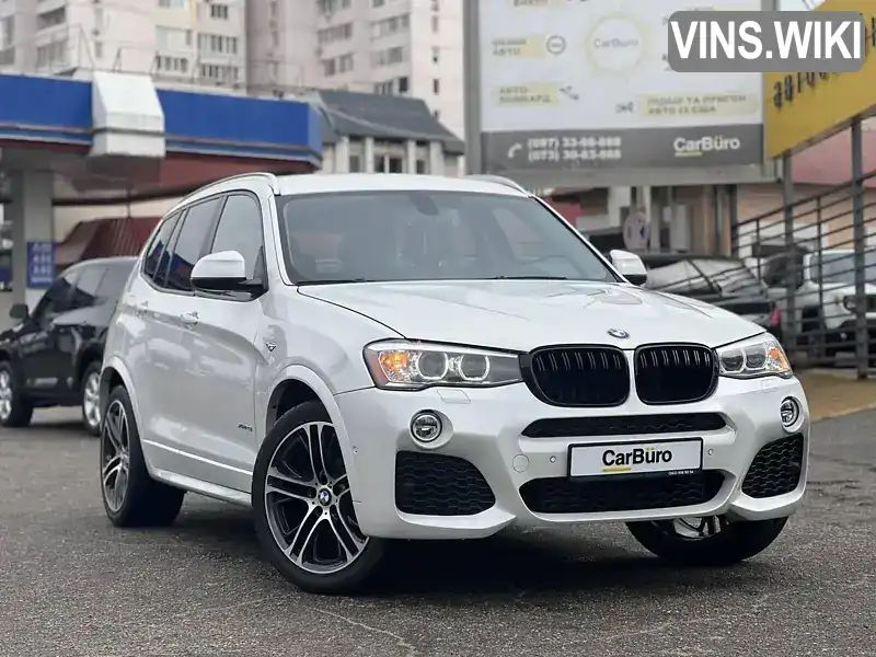 Позашляховик / Кросовер BMW X3 2016 2 л. Автомат обл. Одеська, Одеса - Фото 1/21