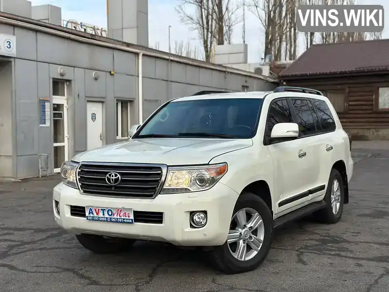 Позашляховик / Кросовер Toyota Land Cruiser 2012 4.46 л. Автомат обл. Дніпропетровська, Кривий Ріг - Фото 1/21