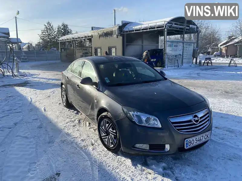 Ліфтбек Opel Insignia 2009 1.96 л. Ручна / Механіка обл. Тернопільська, location.city.pochaiv - Фото 1/21