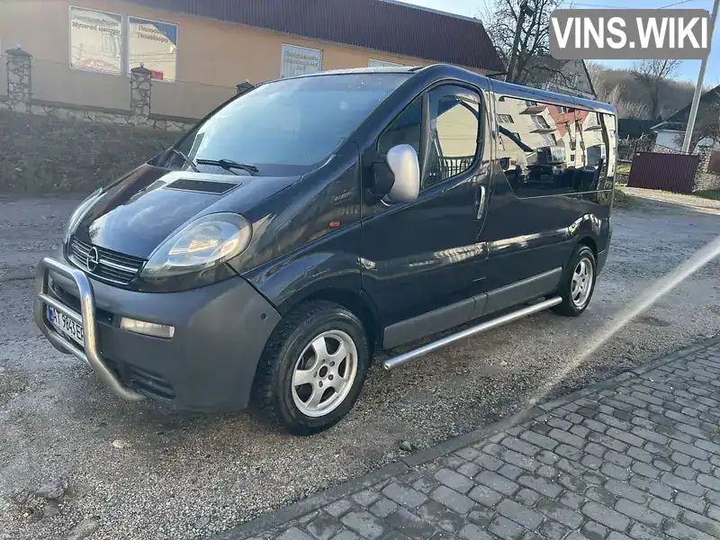 Мінівен Opel Vivaro 2003 1.87 л. Ручна / Механіка обл. Тернопільська, Кременець - Фото 1/18