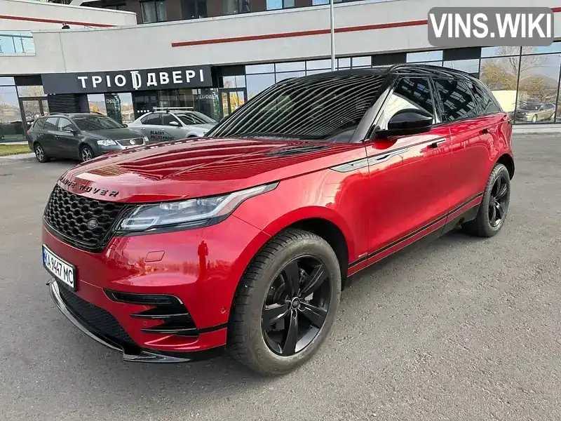 Позашляховик / Кросовер Land Rover Range Rover Velar 2017 2 л. Автомат обл. Київська, Київ - Фото 1/21