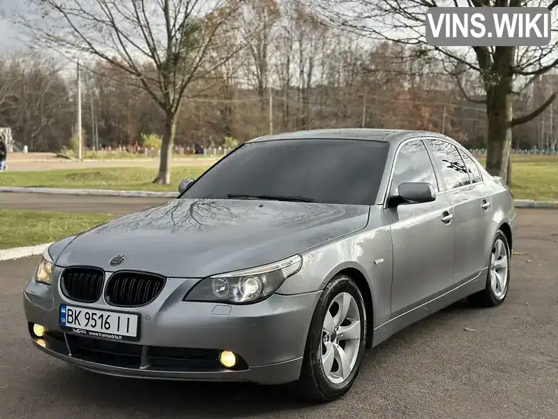 Седан BMW 5 Series 2003 2.17 л. Ручна / Механіка обл. Рівненська, Рівне - Фото 1/21