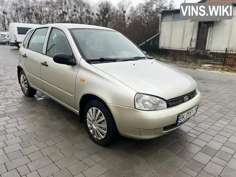 Хетчбек ВАЗ / Lada 1119 Калина 2008 1.39 л. Ручна / Механіка обл. Волинська, Луцьк - Фото 1/21