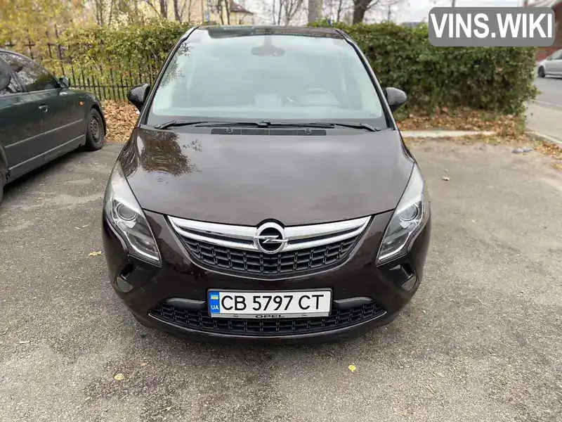 Мінівен Opel Zafira 2012 1.36 л. обл. Чернігівська, Чернігів - Фото 1/12