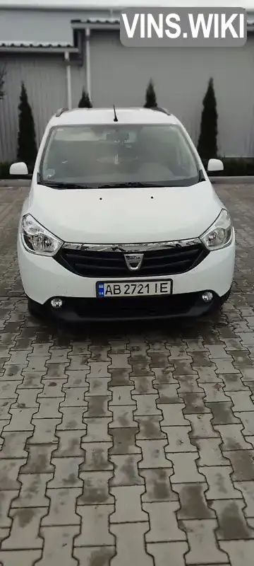 Мінівен Dacia Lodgy 2015 1.6 л. Ручна / Механіка обл. Вінницька, Вінниця - Фото 1/8