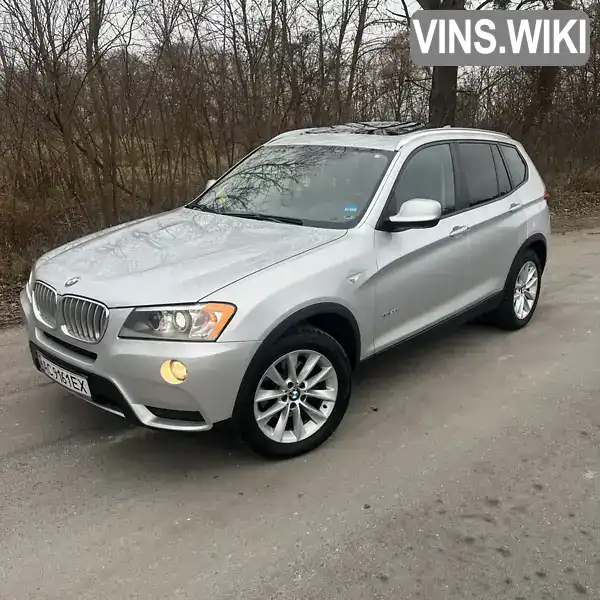 Позашляховик / Кросовер BMW X3 2012 2 л. Автомат обл. Волинська, Луцьк - Фото 1/21