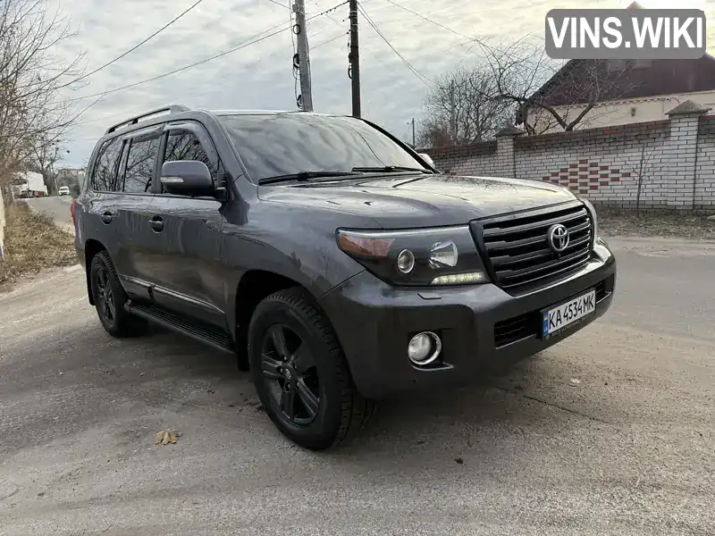 Позашляховик / Кросовер Toyota Land Cruiser 2012 4.46 л. Автомат обл. Київська, Київ - Фото 1/21