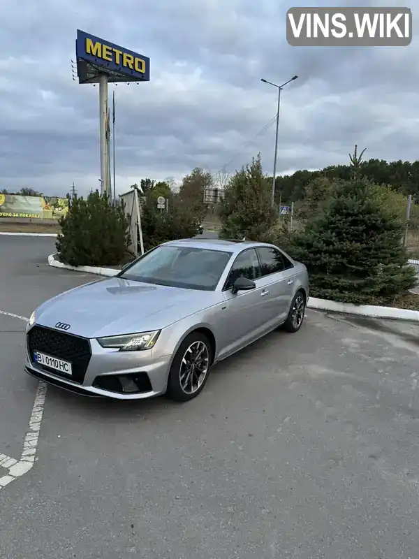 Седан Audi A4 2018 1.98 л. Автомат обл. Житомирська, Житомир - Фото 1/21