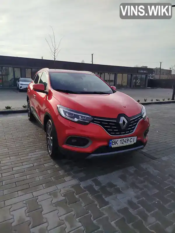 Позашляховик / Кросовер Renault Kadjar 2019 1.46 л. Автомат обл. Закарпатська, Ужгород - Фото 1/9