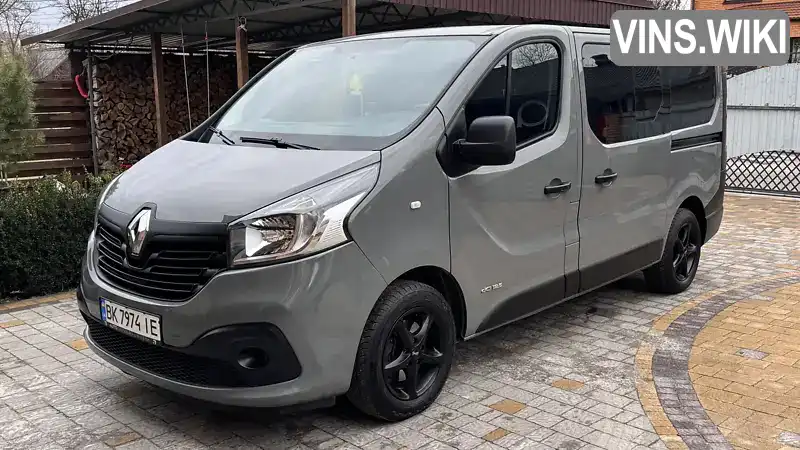 Мінівен Renault Trafic 2016 1.6 л. Ручна / Механіка обл. Житомирська, Звягель - Фото 1/21