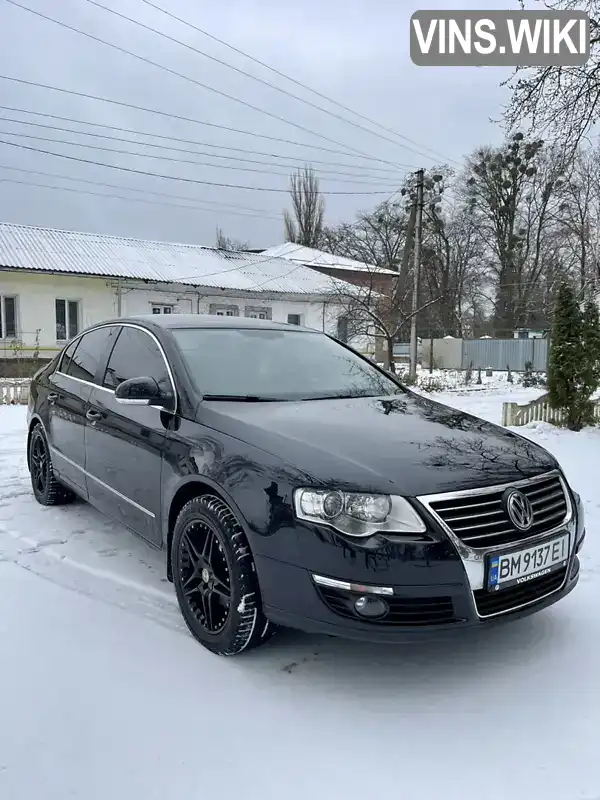 Седан Volkswagen Passat 2007 1.98 л. Ручная / Механика обл. Сумская, Тростянец - Фото 1/17