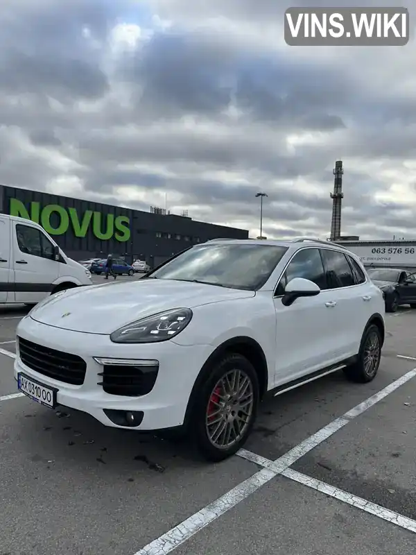 Позашляховик / Кросовер Porsche Cayenne 2016 3.6 л. Автомат обл. Харківська, Харків - Фото 1/21