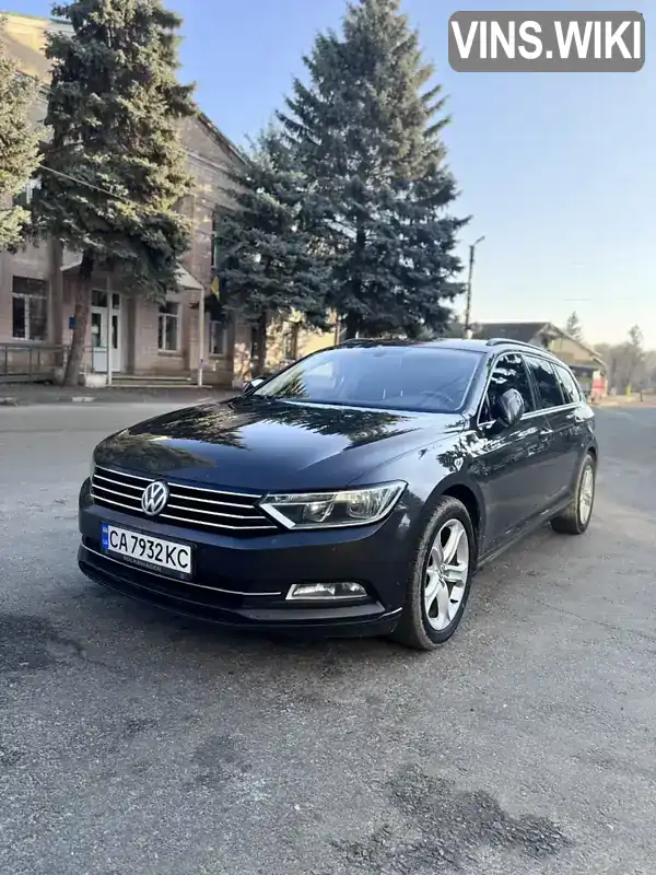 Універсал Volkswagen Passat 2015 1.97 л. Ручна / Механіка обл. Черкаська, Кам'янка - Фото 1/13