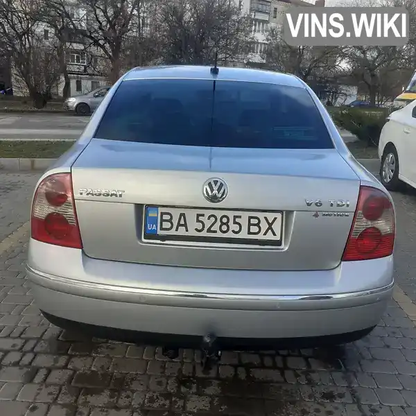 Седан Volkswagen Passat 2002 2.5 л. Ручна / Механіка обл. Кіровоградська, Кропивницький (Кіровоград) - Фото 1/7