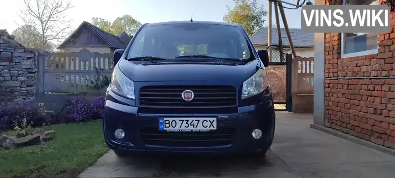 Мінівен Fiat Scudo 2009 1.9 л. Ручна / Механіка обл. Тернопільська, location.city.tovste - Фото 1/18