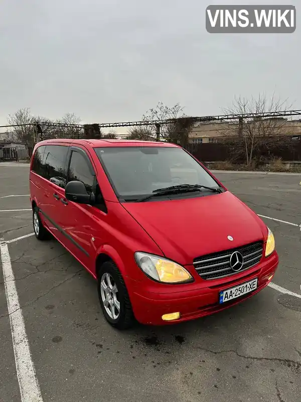 Мінівен Mercedes-Benz Vito 2004 2.15 л. Ручна / Механіка обл. Одеська, Одеса - Фото 1/17