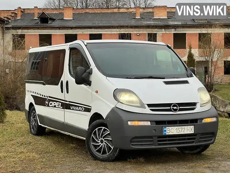 Мінівен Opel Vivaro 2004 2.5 л. Ручна / Механіка обл. Львівська, Дрогобич - Фото 1/21