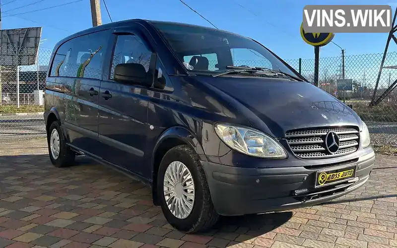 Мінівен Mercedes-Benz Vito 2010 2.2 л. Автомат обл. Львівська, Стрий - Фото 1/21