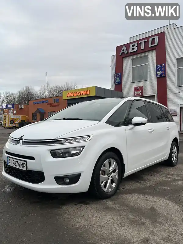 Мінівен Citroen Grand C4 Picasso 2016 1.56 л. Ручна / Механіка обл. Черкаська, Сміла - Фото 1/19