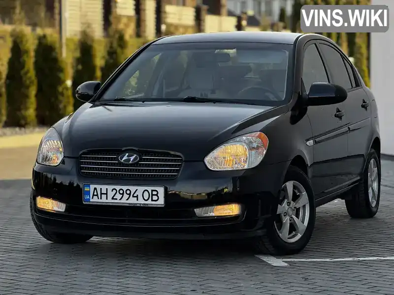 Седан Hyundai Accent 2007 1.4 л. Автомат обл. Рівненська, Рівне - Фото 1/21