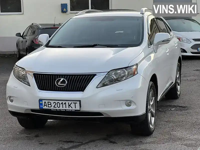 Позашляховик / Кросовер Lexus RX 2010 3.46 л. Автомат обл. Вінницька, Вінниця - Фото 1/21