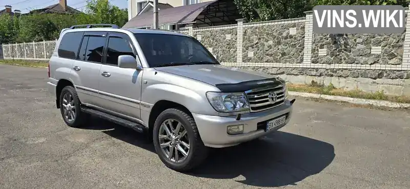 Позашляховик / Кросовер Toyota Land Cruiser 2003 4.66 л. Автомат обл. Київська, Київ - Фото 1/21