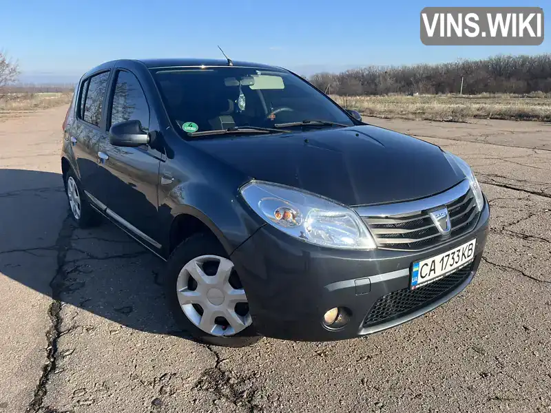 Хетчбек Dacia Sandero 2008 1.6 л. Ручна / Механіка обл. Черкаська, Тальне - Фото 1/21