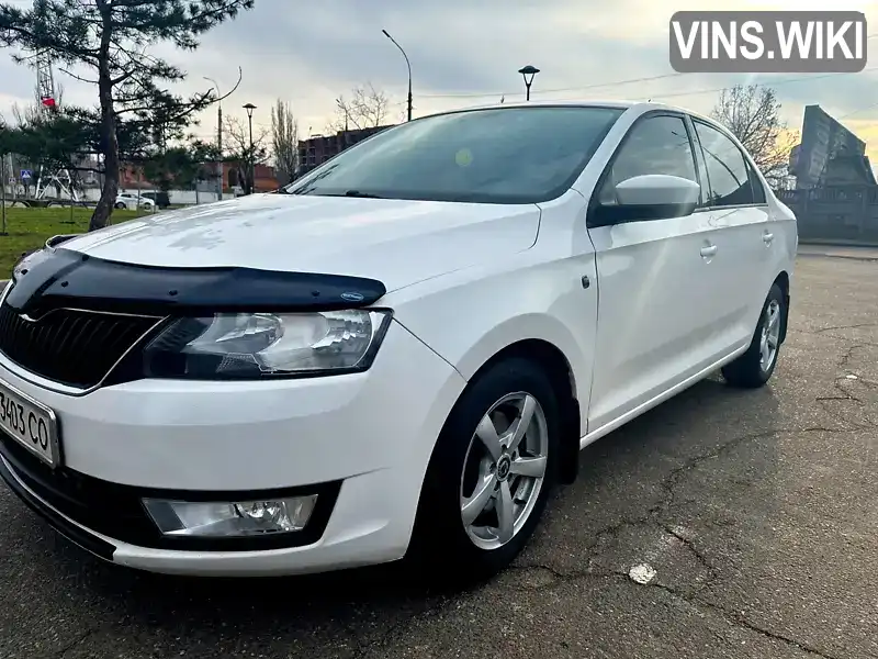 Ліфтбек Skoda Rapid 2013 1.6 л. Ручна / Механіка обл. Миколаївська, Миколаїв - Фото 1/15