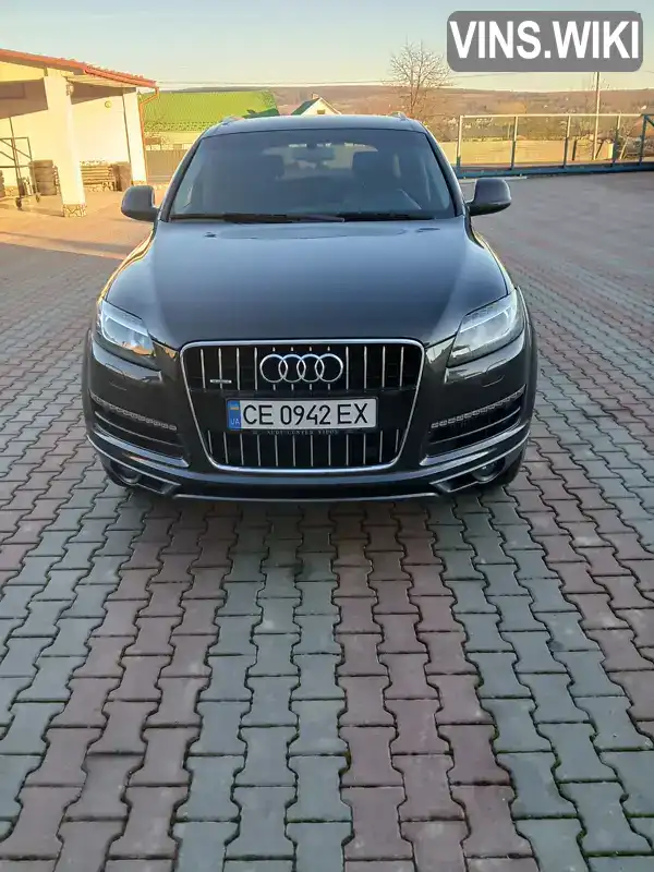 Позашляховик / Кросовер Audi Q7 2015 2.97 л. Автомат обл. Чернівецька, Чернівці - Фото 1/15