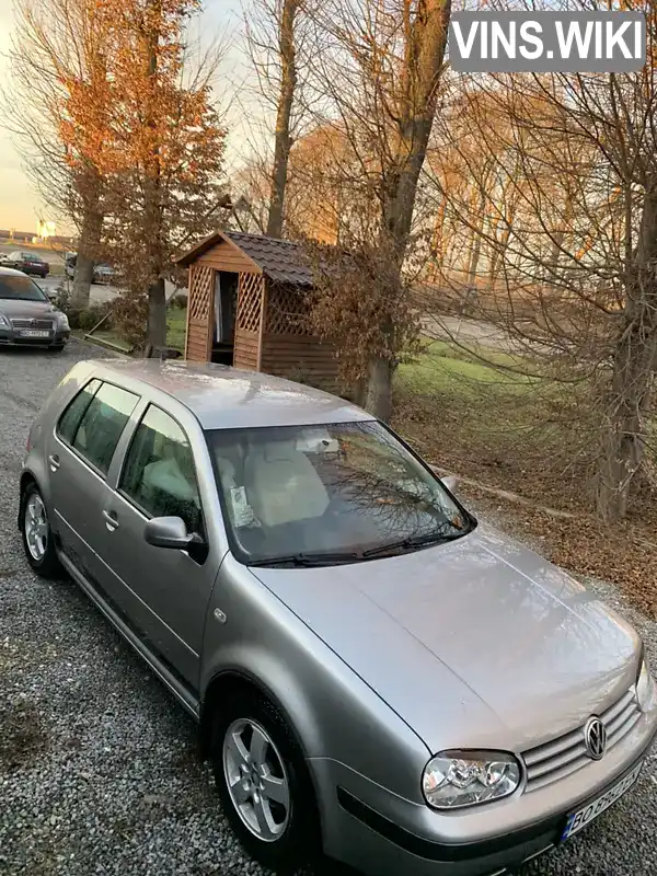 Хетчбек Volkswagen Golf 2002 1.6 л. Ручна / Механіка обл. Тернопільська, Збараж - Фото 1/21