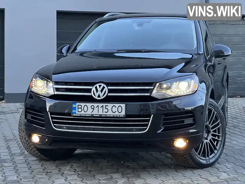 Позашляховик / Кросовер Volkswagen Touareg 2012 2.97 л. Автомат обл. Тернопільська, Тернопіль - Фото 1/21