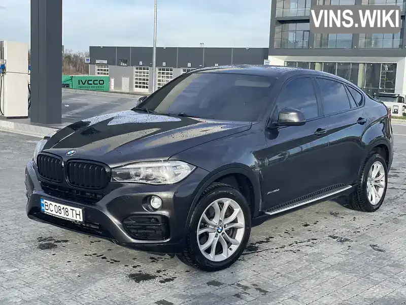 Позашляховик / Кросовер BMW X6 2017 2.99 л. Автомат обл. Львівська, Львів - Фото 1/21