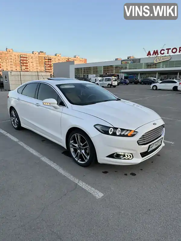 Седан Ford Fusion 2015 2 л. Автомат обл. Запорізька, Запоріжжя - Фото 1/14