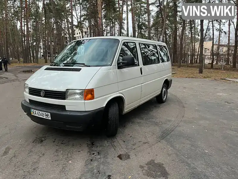 Мінівен Volkswagen Transporter 2002 1.9 л. Ручна / Механіка обл. Черкаська, Черкаси - Фото 1/17