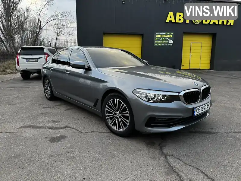 WBAJF31080WW03470 BMW 5 Series 2018 Седан 2 л. Фото 1