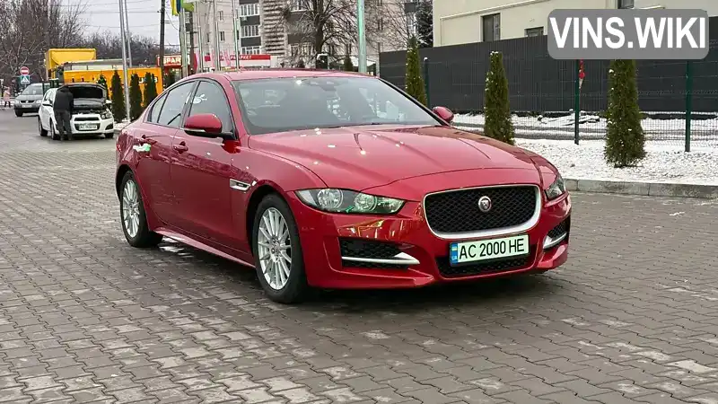 Седан Jaguar XE 2016 2 л. Автомат обл. Волинська, Луцьк - Фото 1/21