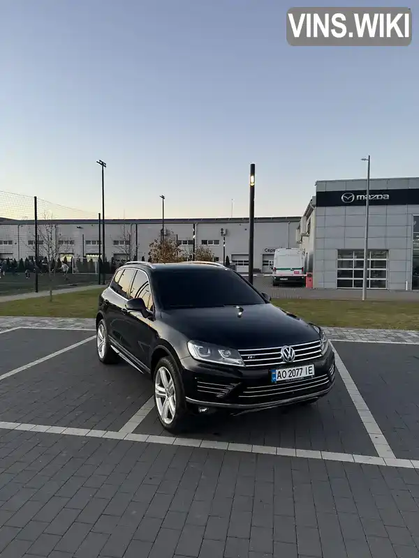 Позашляховик / Кросовер Volkswagen Touareg 2017 2.97 л. Автомат обл. Закарпатська, Мукачево - Фото 1/21