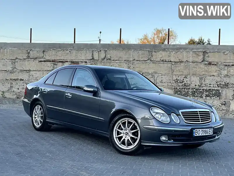 Седан Mercedes-Benz E-Class 2005 1.8 л. Автомат обл. Тернопільська, Тернопіль - Фото 1/21