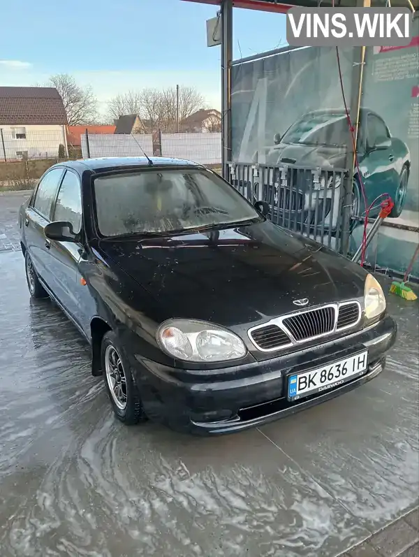 Седан Daewoo Lanos 2008 1.5 л. Ручна / Механіка обл. Рівненська, Здолбунів - Фото 1/9