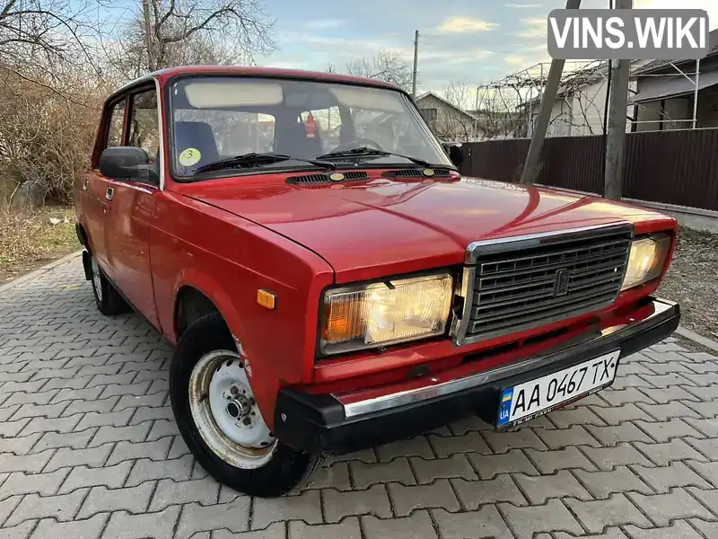 Седан ВАЗ / Lada 2107 1988 1.45 л. Ручна / Механіка обл. Київська, Київ - Фото 1/21