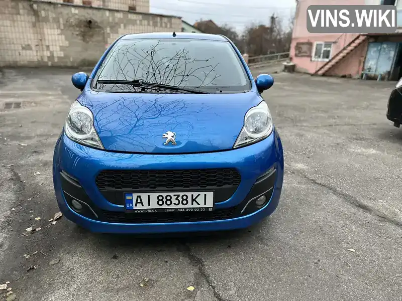 Хетчбек Peugeot 107 2012 1 л. Автомат обл. Київська, Київ - Фото 1/21